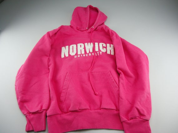 Norwich university college vintage hoodie - Gem