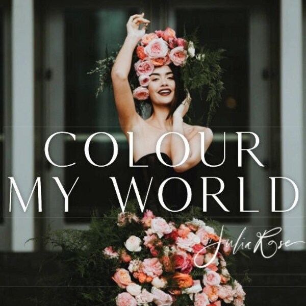 Colour My World - Floral Couture - Design with Flowers - The Perfect Inspirational Coffe Table book - Art World