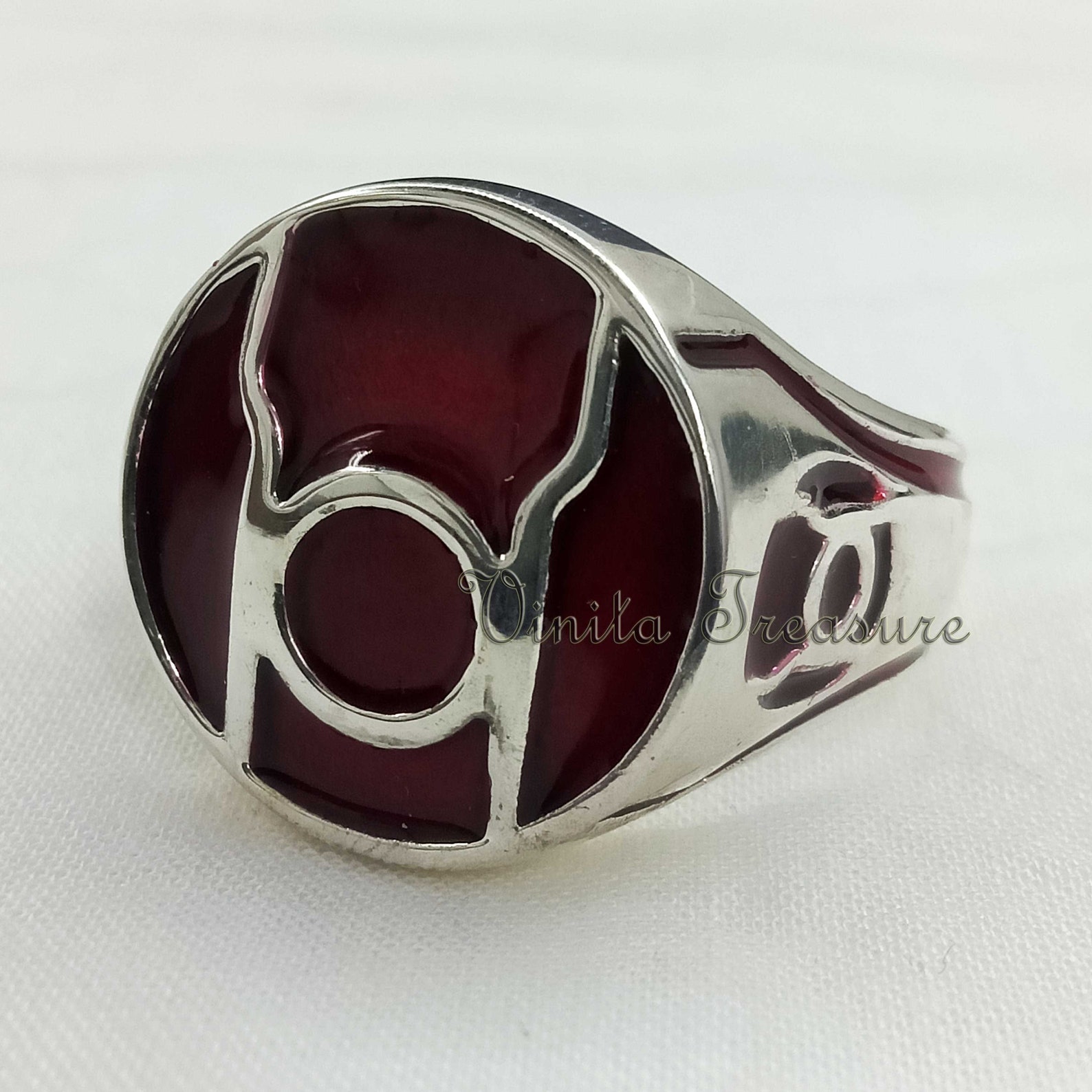 Lantern Ring Red Lantern Men's Ring Lantern Jewelry Etsy