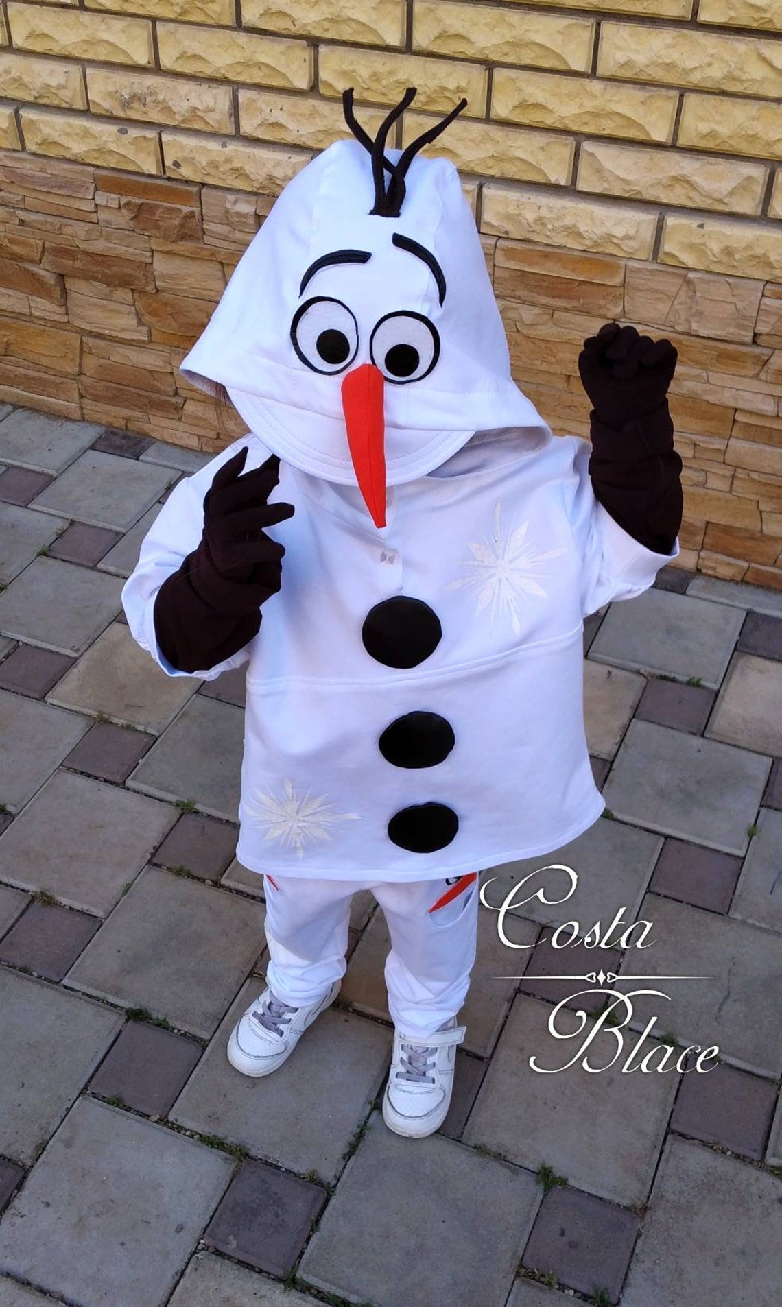 Olaf costume for boy kid disney frozen 2 Olaf birthday photo Etsy