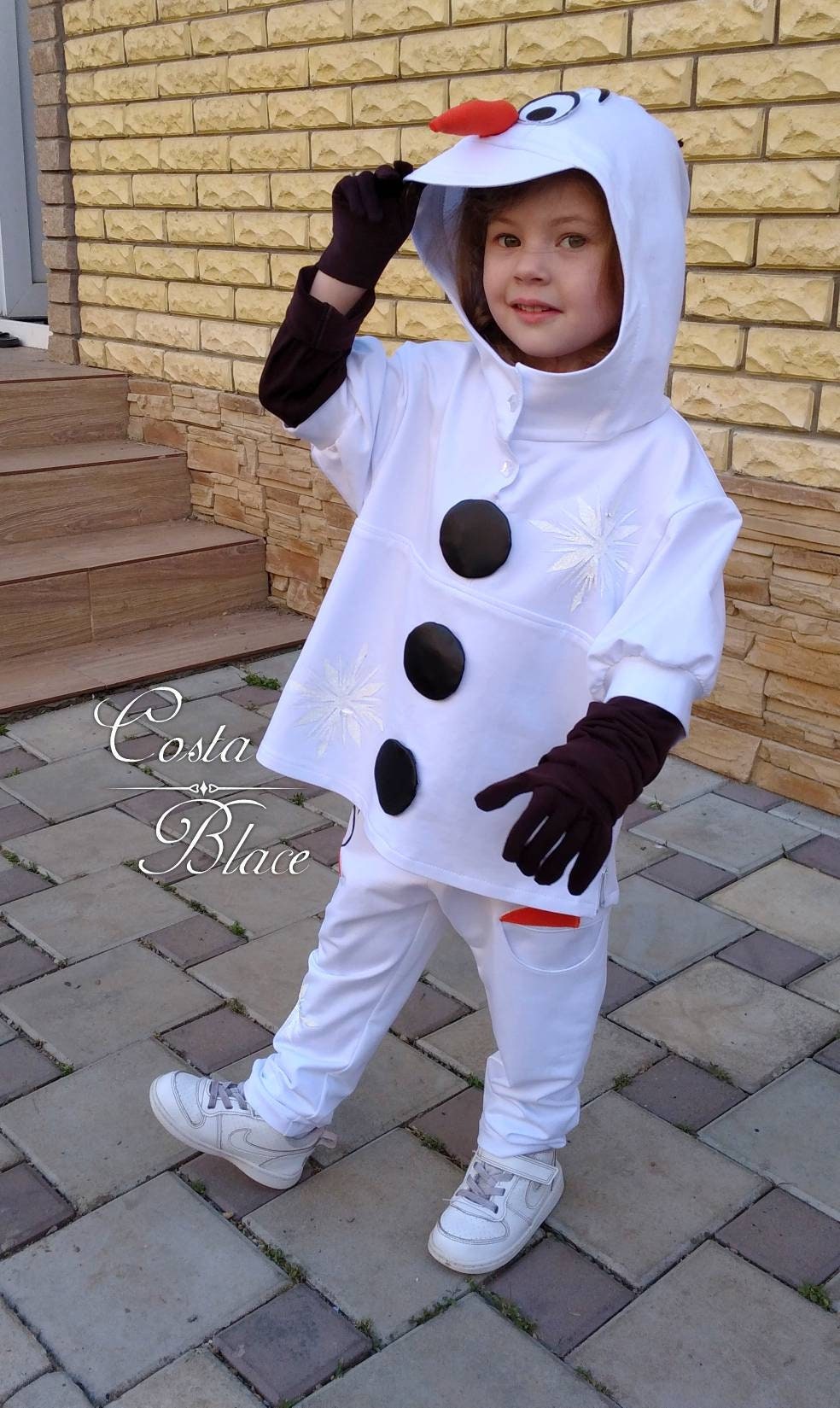 Olaf costume for boy kid disney frozen 2 Olaf birthday photo Etsy