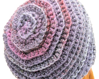 Easy Crochet Slouchy Beanie Pattern: Women's Winter Hat (PDF Download)