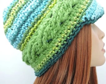 Crochet Braided Brim Newsboy Hat Pattern (PDF Download)