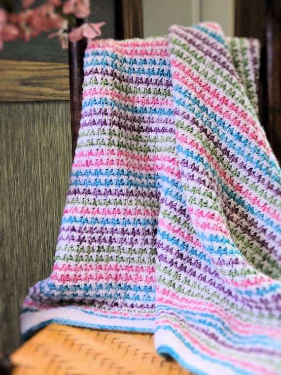 Bahama Blanket // Tunisian Crochet PDF Pattern