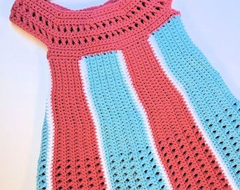 Carousel Baby Dress Crochet Pattern: 6-12 Months (PDF Pattern)