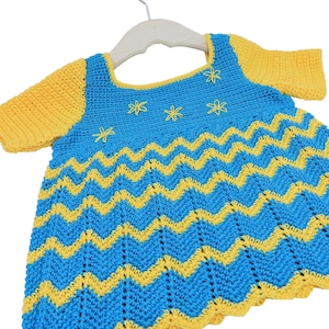 Lazy Daisy Crochet Baby Top Pattern: Summer Dress (PDF Pattern)