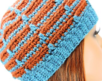 Padrão de gorro de crochê Dashes: gorro listrado de inverno fácil (padrão em PDF)