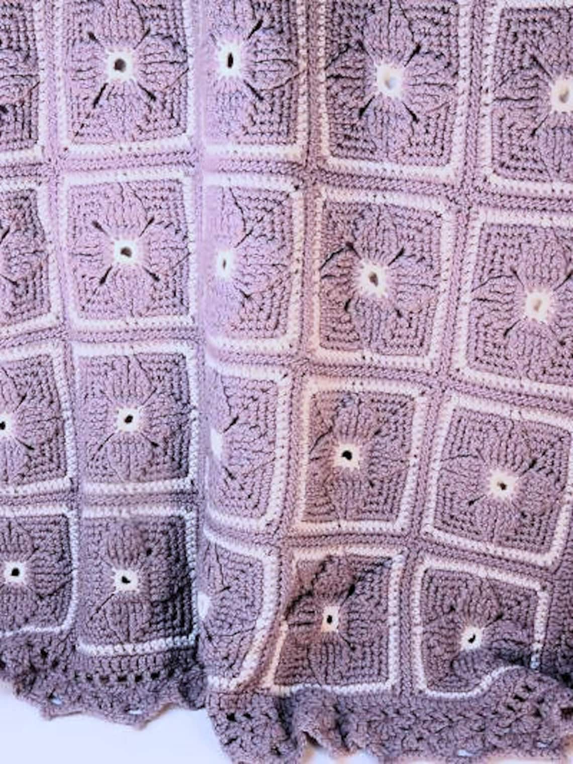 Pinwheels Afghan Blanket Crochet Blanket Pattern Etsy