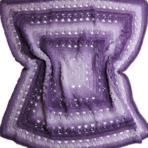 Mönster för virkad filt från Lunar Crossings: Fyrkantig afghansk filt (PDF-nedladdning)