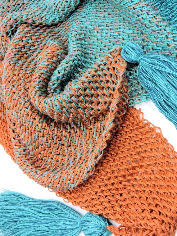 Simple Tunisian Crochet Pattern Mermaid Isle Scarf, Beginner Crochet  Patterns, Easy Crochet Project, Textured Shoulder Wrap PDF Tutorial