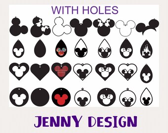 Free Free 258 Disney Earring Svg SVG PNG EPS DXF File