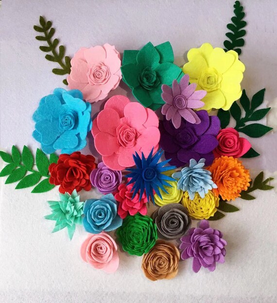 Download Felt Flower Template Svg Flower Svg Felt Rolled Flower Etsy 3D SVG Files Ideas | SVG, Paper Crafts, SVG File