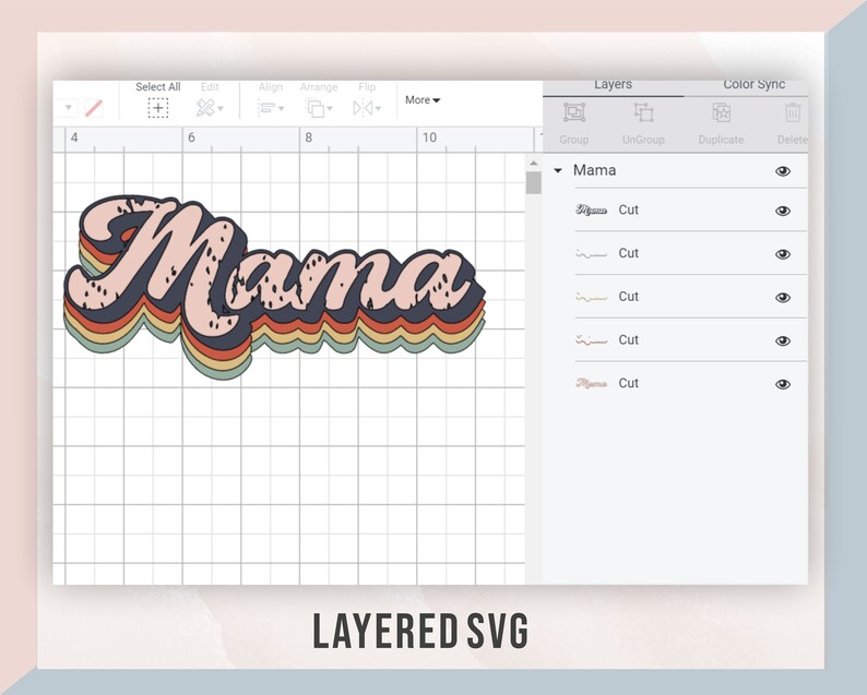 Free Free Mama Retro Svg 123 SVG PNG EPS DXF File
