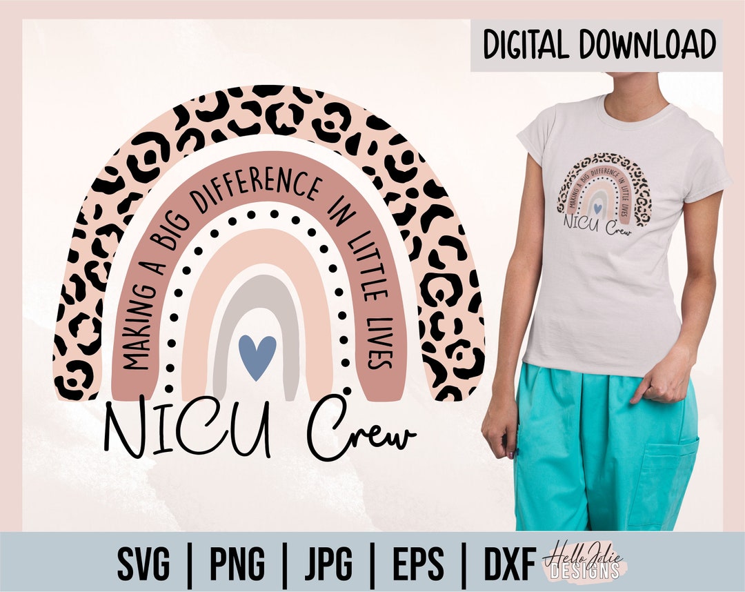 Nicu Nurse, Nurse Shirt Graphic by MidmagArt · Creative Fabrica