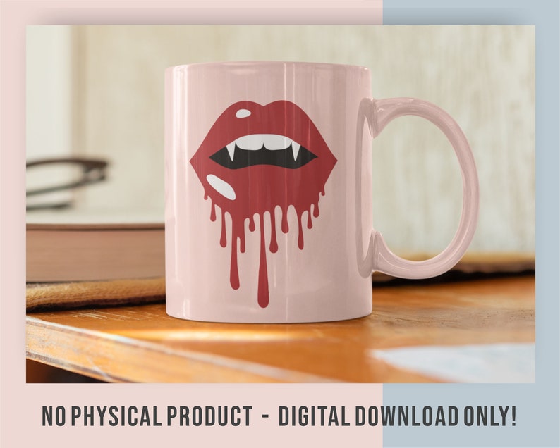 Download Halloween Dripping Lips svg Vampire Dripping Lips svg ...