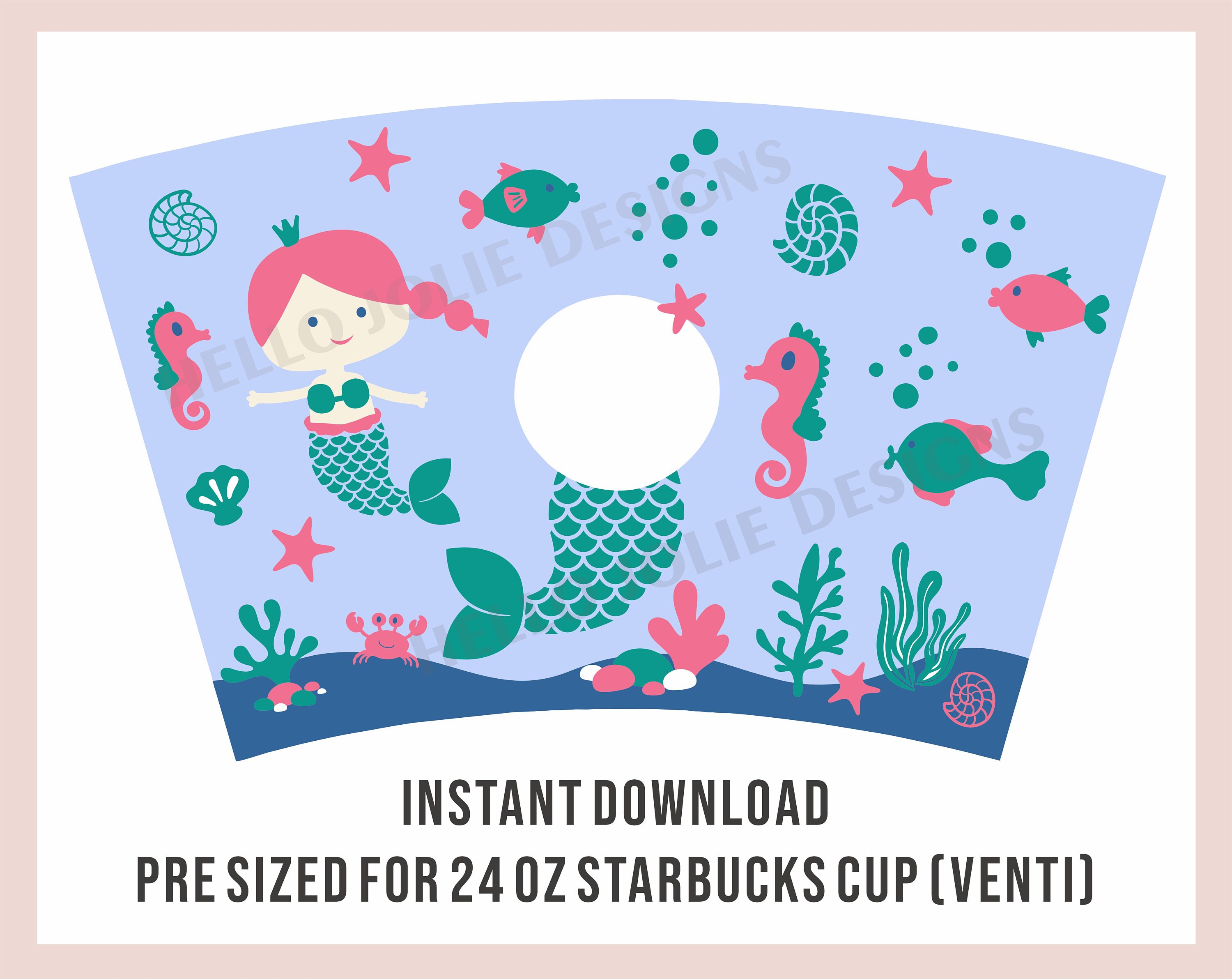 Free Free 80 Mermaid Starbucks Cup Svg SVG PNG EPS DXF File