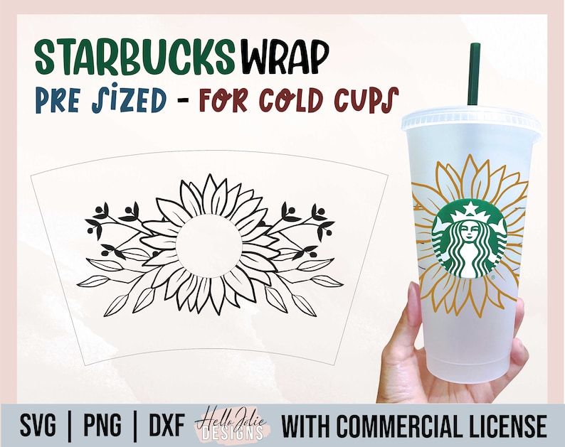 Free Free 199 Flower Starbucks Cup Svg SVG PNG EPS DXF File