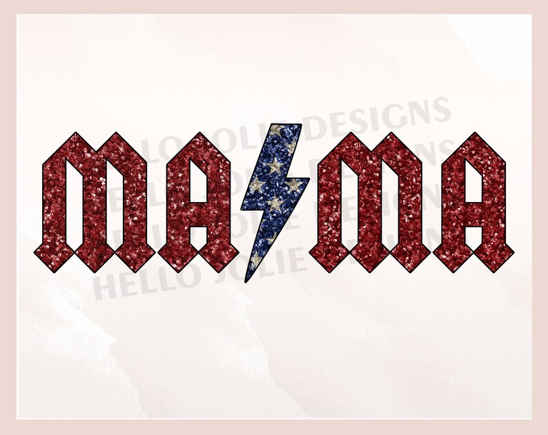 Mama Mini Dada Png, Mama Sublimation Bundle, ACDC Mama Mini, Family Png ...