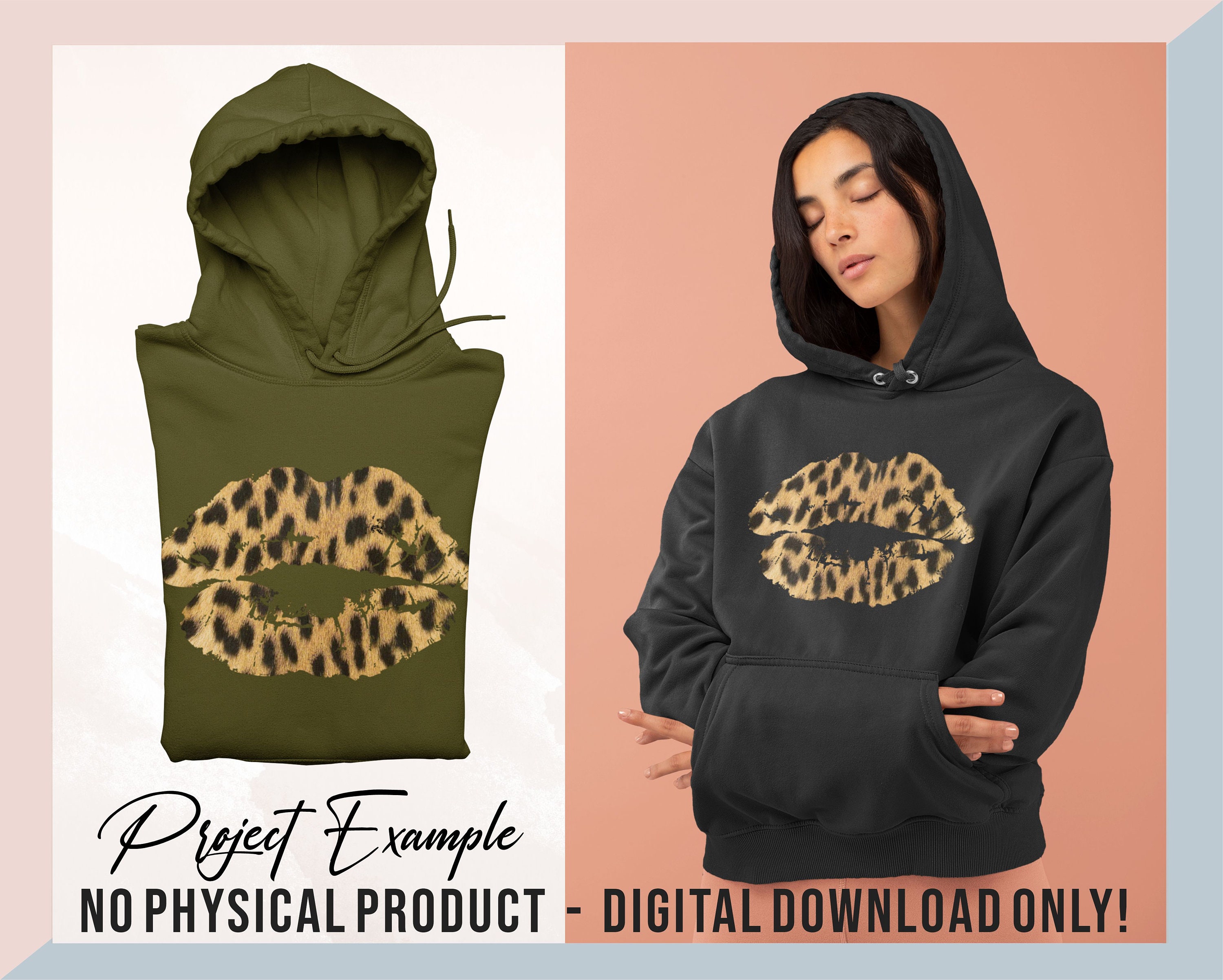 Leopard Lips PNG Bundle Lips Sublimation Png Cheetah Print - Etsy