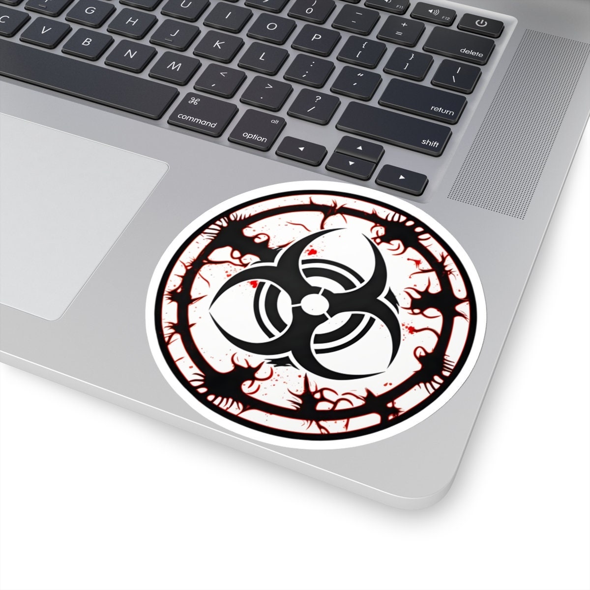 Biohazard Symbol Sticker, B10, Hazardous, Danger Sticker, Beware ...