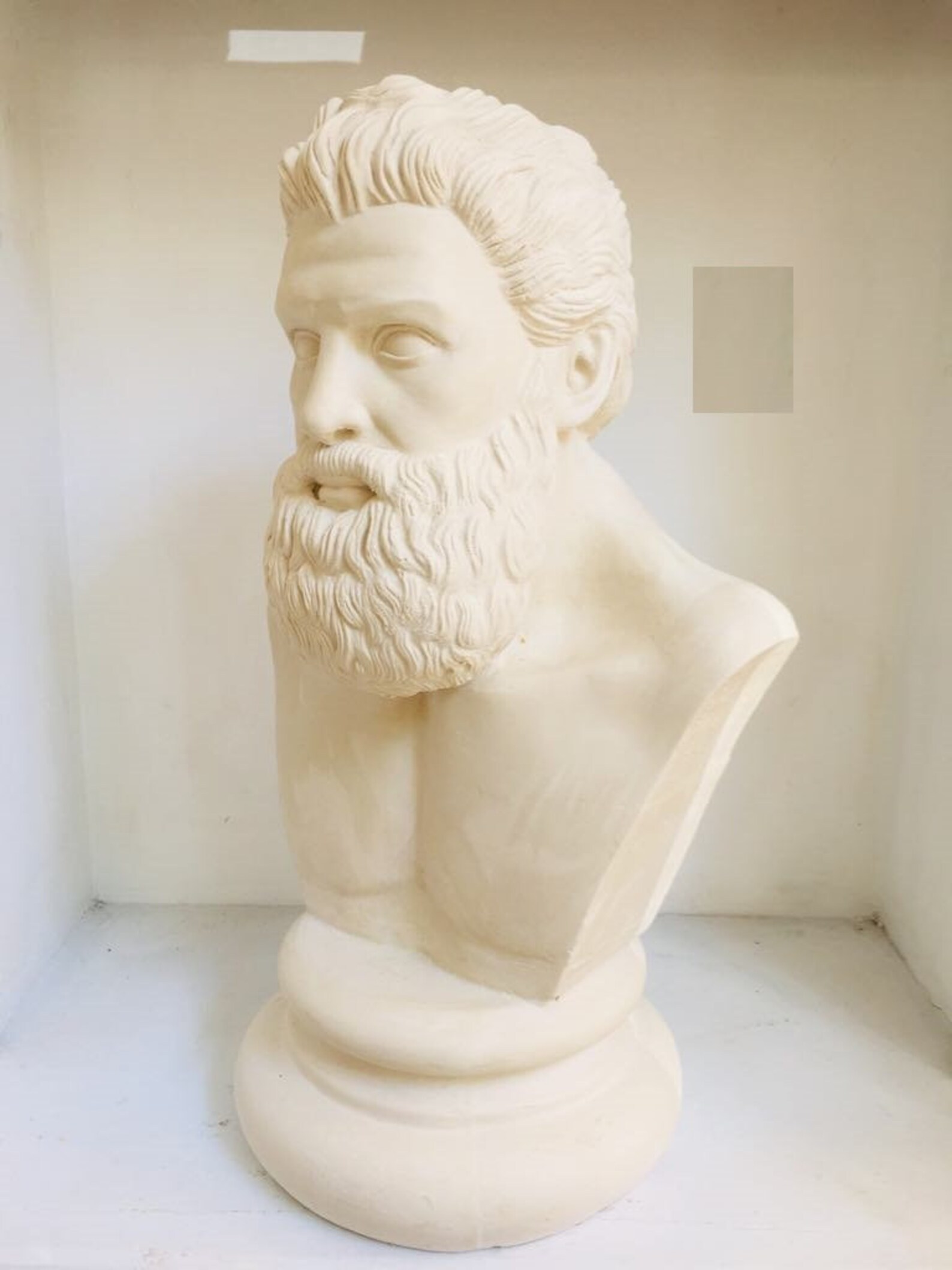 Greek Mythology Bust of Hercules Hercules Statue Hercules Etsy