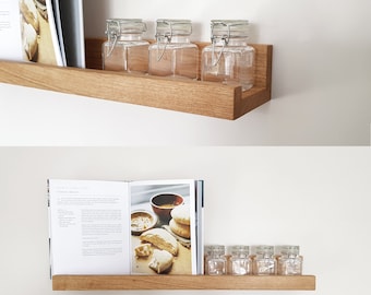 Oak Picture Shelf / Oak Picture Ledge / Oak Shelf