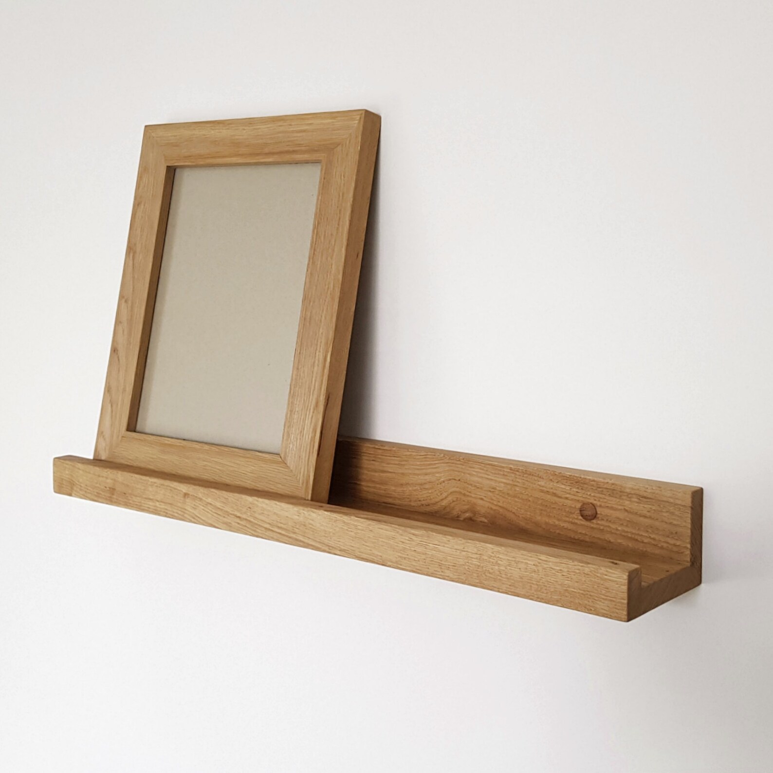 Oak Picture Shelf / Oak Picture Ledge / Oak Shelf Etsy UK