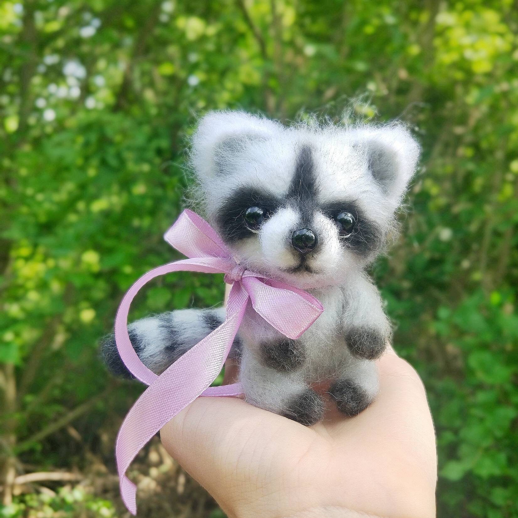 Miniature Raccoon toy puccoon Raccoon Doll Rocket Raccoon Etsy