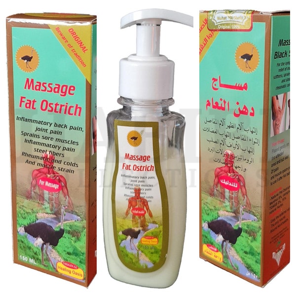 Dehan Straussen Massage Natürliche Straussen Fett Öl Kniegelenke Knochenschmerzen 150ml