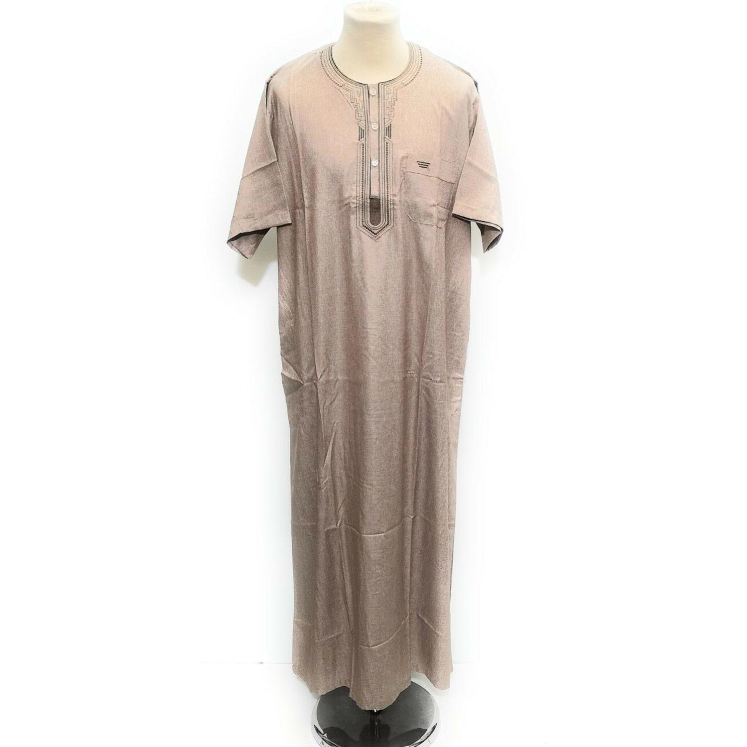 Moroccan thobe short sleeve Clearance