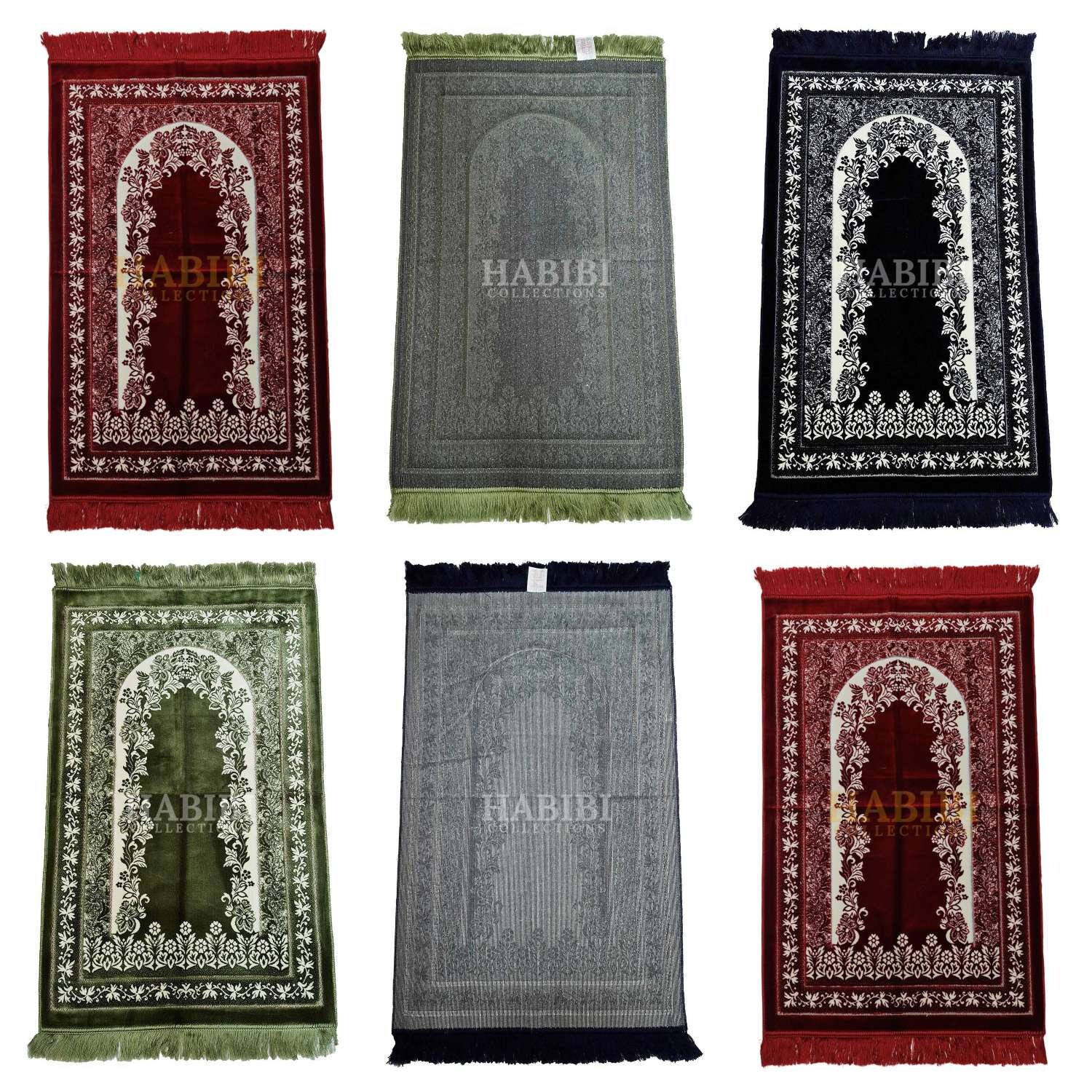 New Safa Thick Islamic Floral Prayer Mat from Etsy