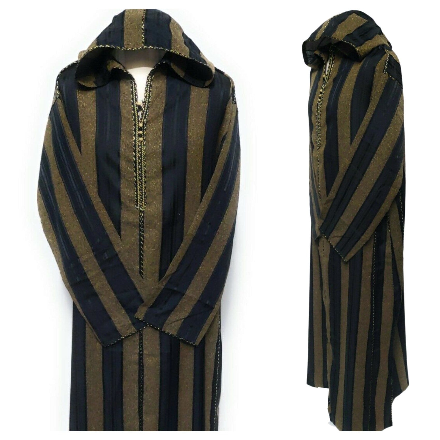 Size 58 Men Moroccan hooded thobe.Djelleba /jalabiya.jubba.thobes.size 58 Size 58 Men Moroccan hooded thobe.Djelleba /jalabiya.jubba.thobes.size 58