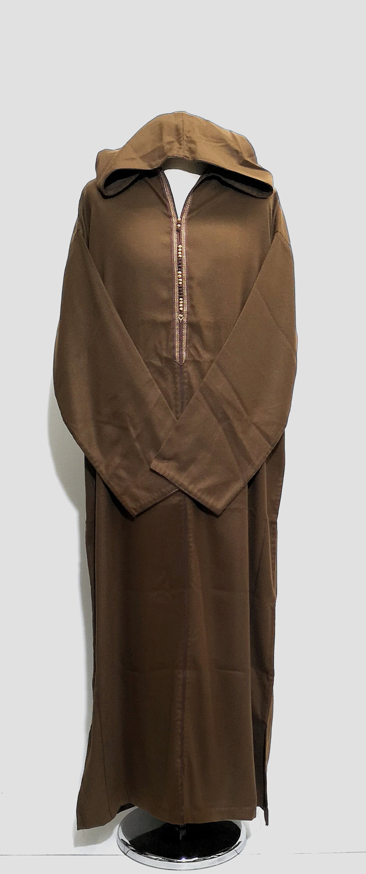 Size 58 Men Moroccan hooded thobe.Djelleba /jalabiya.jubba.thobes.size 58 Size 58 Men Moroccan hooded thobe.Djelleba /jalabiya.jubba.thobes.size 58