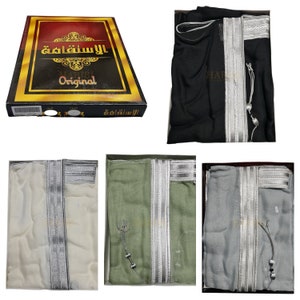 New Men's Bisht Cloak Arab Dress Thobe Islam Robe Eid Kaftan Jacket Wedding