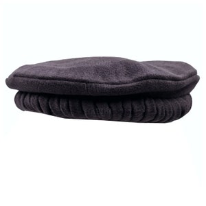 Men's Afghani Wool Skull Cap Grey Hat 