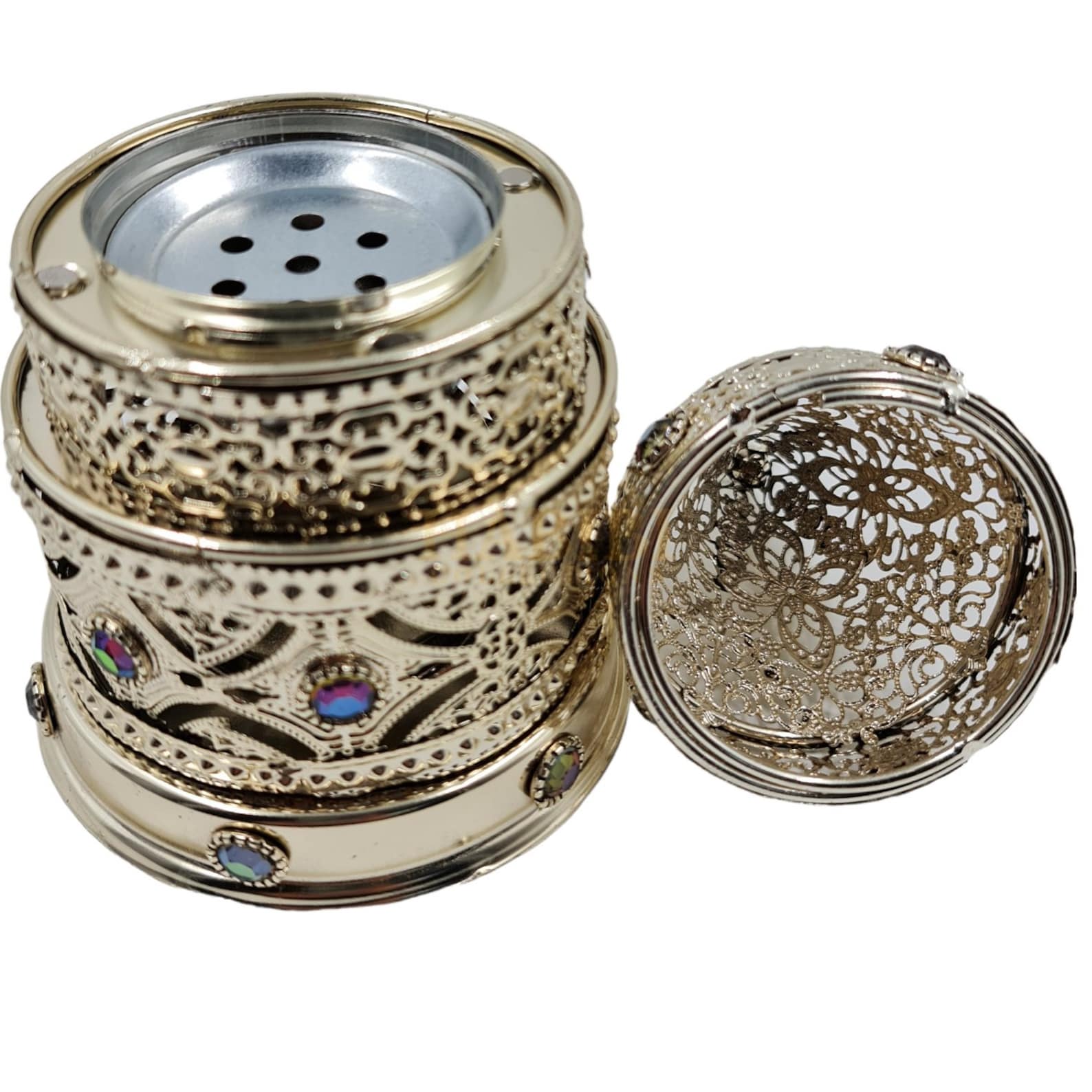 Metal Silver Incense Burner Bakhoor Burner High Quality Etsy