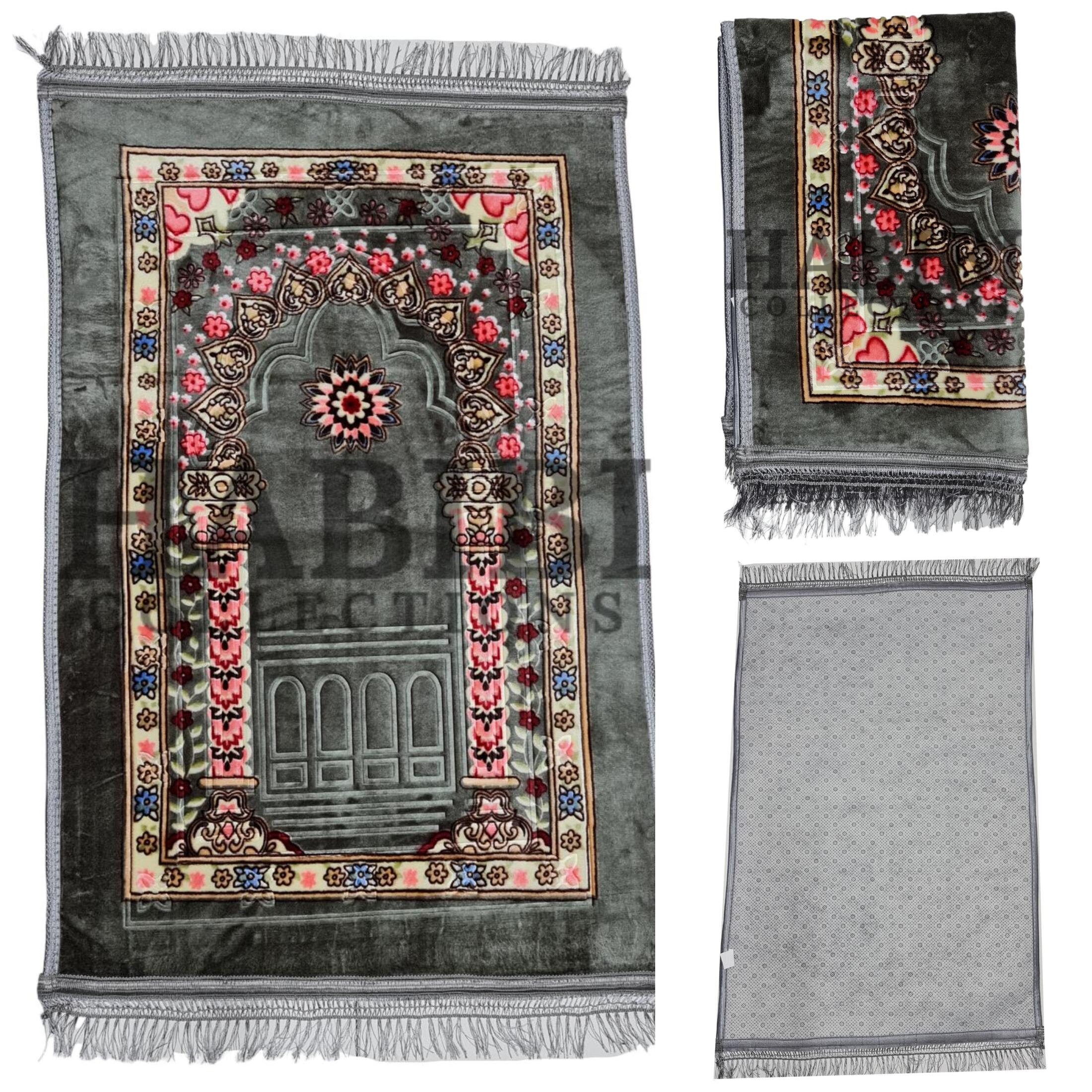 Islamic Prayer Mat Padded Rug Janamaz Musalla New Large Etsy