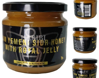 Authentic Raw Yemeni Sidr Royal Jelly Honey Unprocessed Extremely Thick