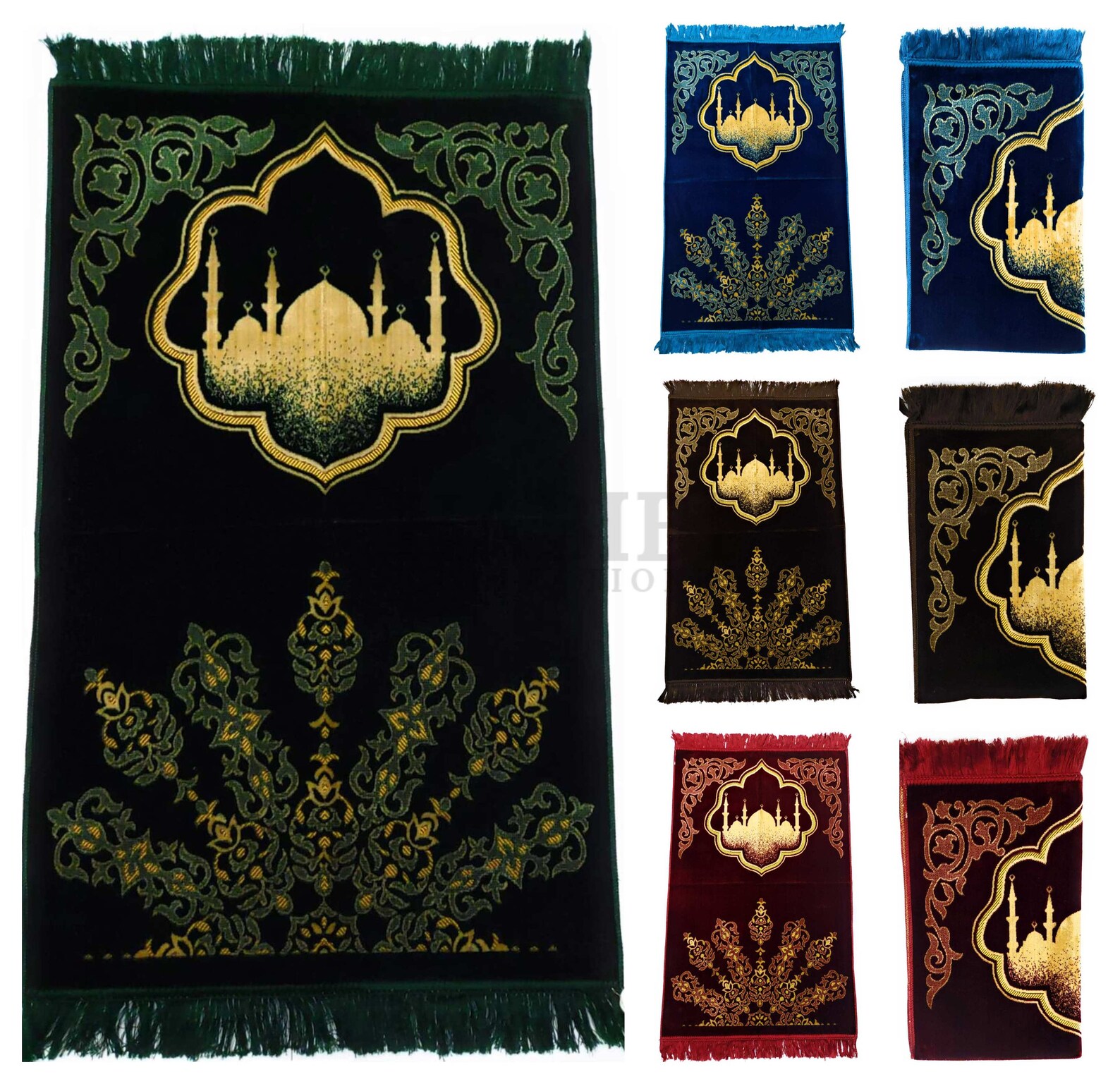 Beautiful Nice Quality Turkish Prayer Mat Janamaz Musallah Etsy Canada