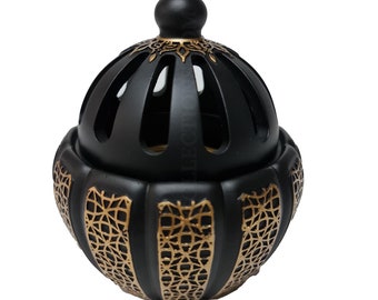 Ceramic Incense Bakhoor Burner,mabkhara ,burner High Quality Magnetic Top