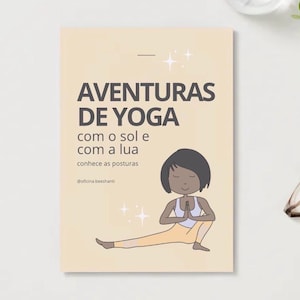 Caderno de Yoga - Saudaçür ao Sol e à Lua | Aprender Posturas e Sequências de Forma Consciente | DOWNLOAD IMEDIATO