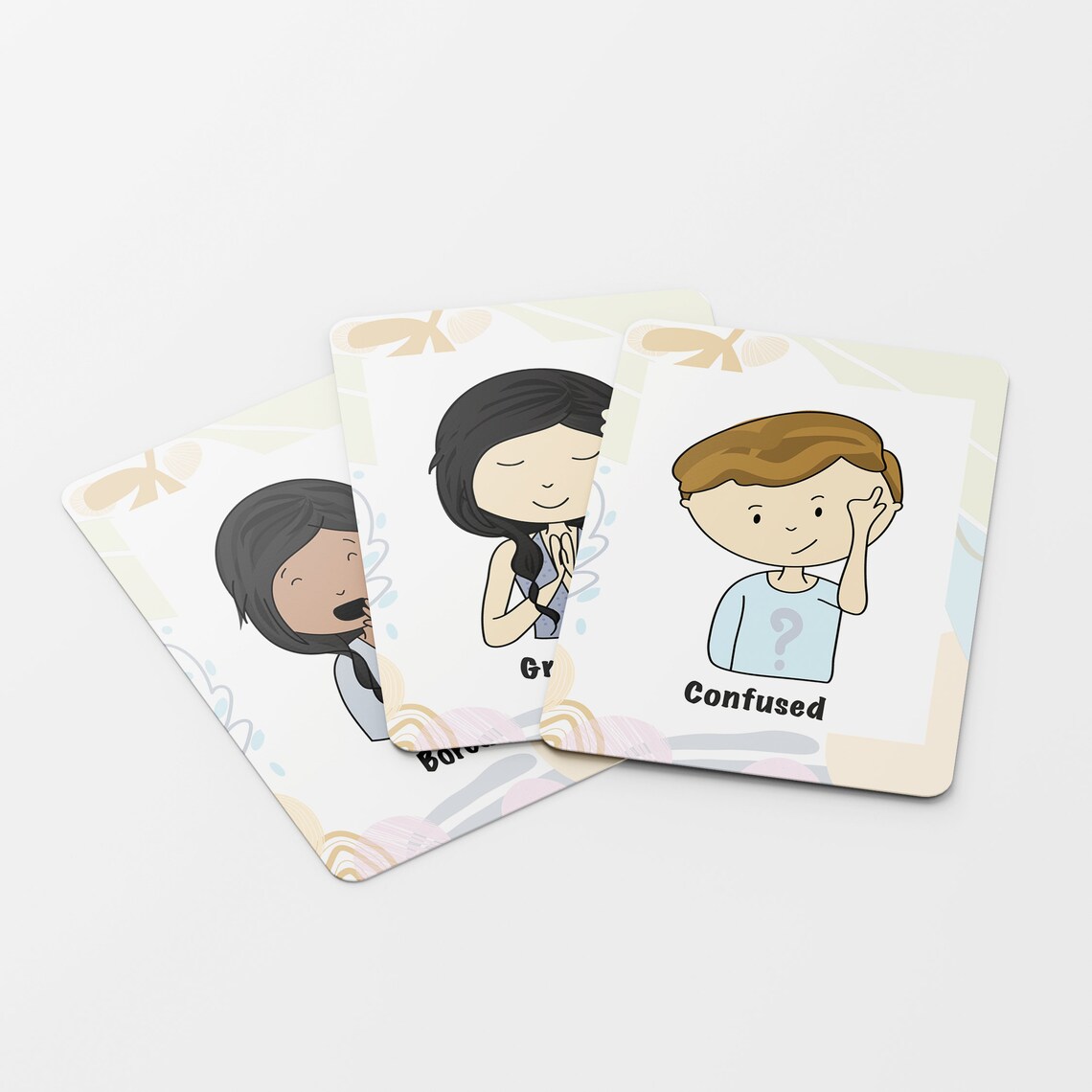 Printable Feelings Cards for Kids, School Activities, Emotional ...