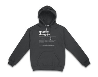 Graphic Designer Definition Hoodie - Funny Job Gift Hoodie