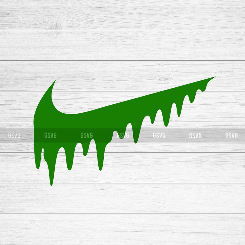 Download Nike SVG Nike Drip Nike Logo PNG Silhouette Clipart SVG | Etsy