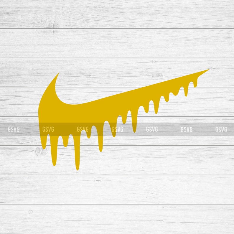 Download Nike SVG Nike Drip Nike Logo PNG Silhouette Clipart | Etsy