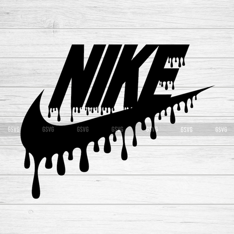 Nike SVG Nike Drip SVG Nike logo svg Nike png Nike vector Etsy