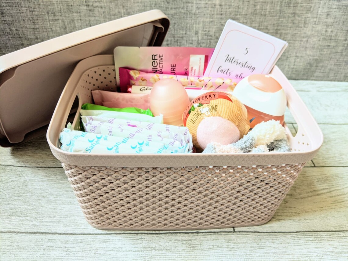 A Girls First Period Box/Gift for Girls/Menstruation Etsy