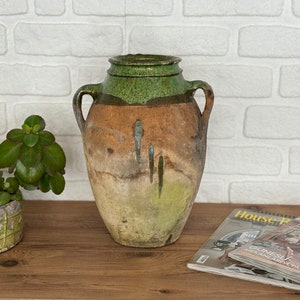 Vintage Home Decor Bronze Turkish Clay Medium Decorative Unique Pottery, Vase, Pot, Wholesale