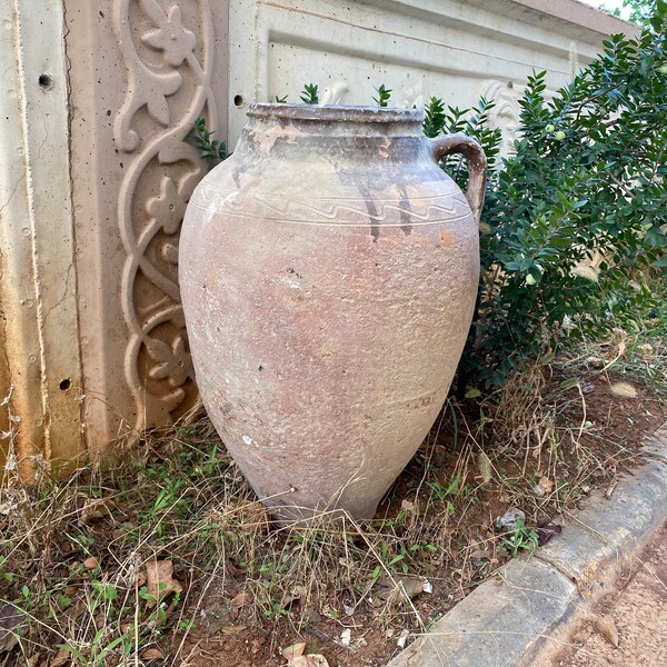 Vintage Clay Vase Etsy