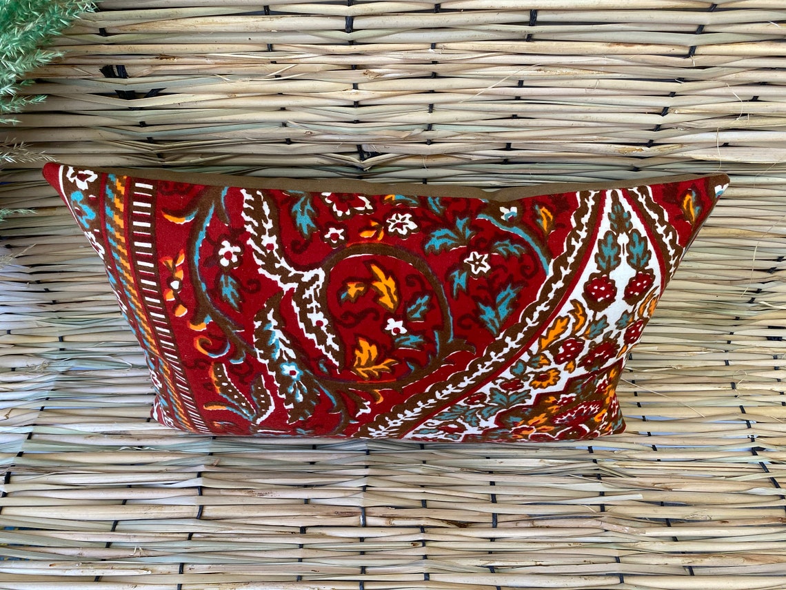 Farmhouse Decor Red Pillow Cases 16x24 Claret Red Pillow Etsy UK